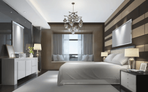 double bed and a king-size bed 